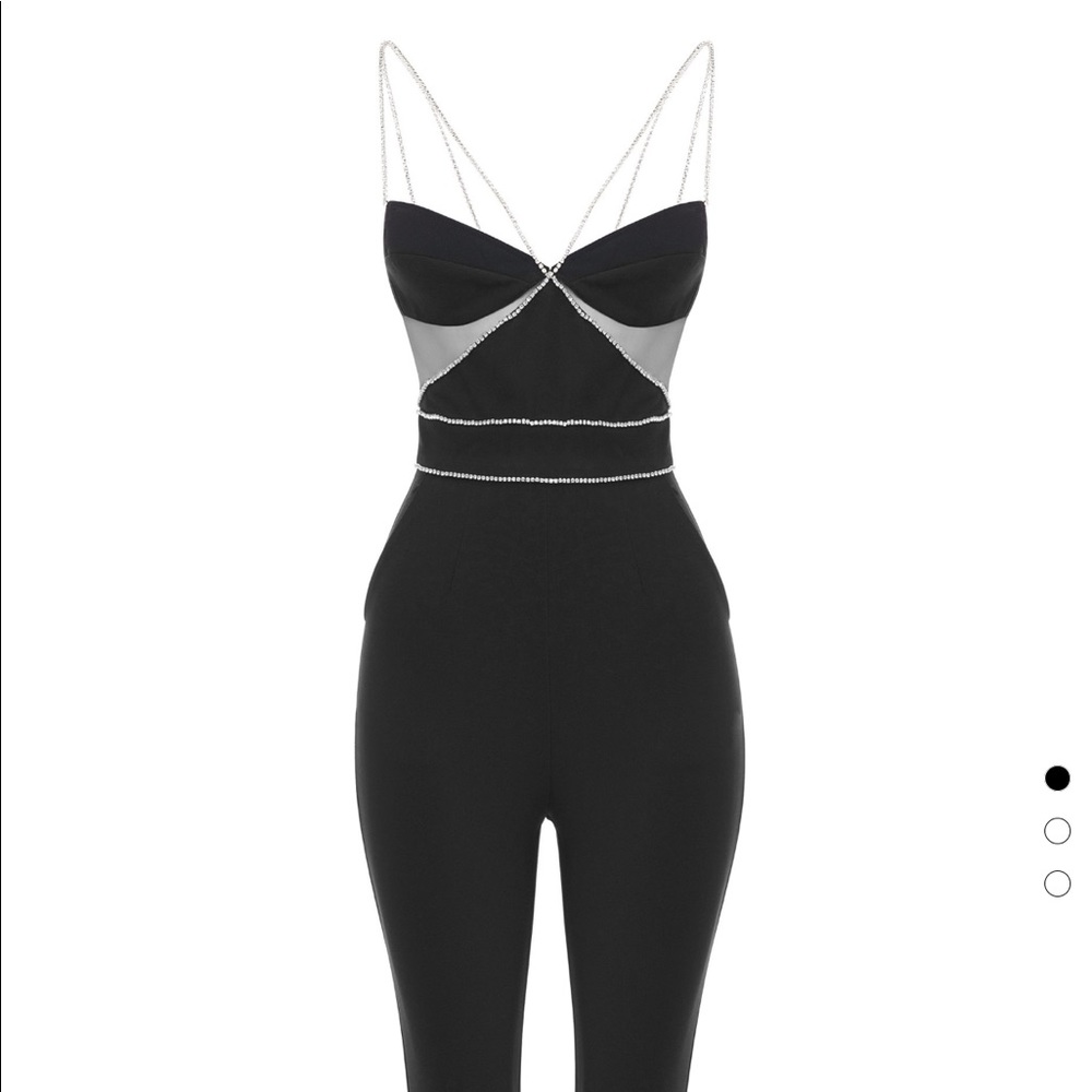 Jumpsuit with diamonds